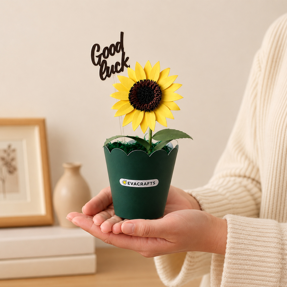 Sunflower SVG Tutorial: How to Make a 3D Paper Sunflower